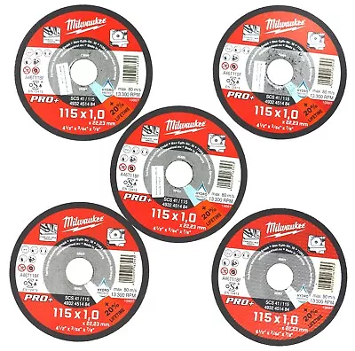 Milwaukee SCS 41 PRO+ Thin Metal Cutting Disc ¦ 4932451484 ¦ 115mm X 1mm • £150