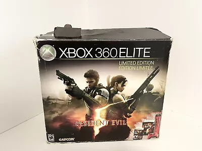 Resident Evil 5 Limited Edition 120GB Red Xbox 360 Console In Box! • $327.87