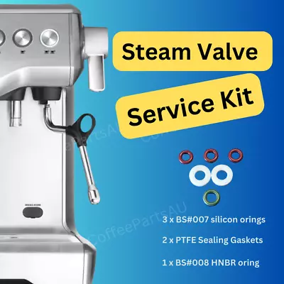 Breville Dual Boiler Steam Valve Oring Service Kit Bes900 Bes920 • $17
