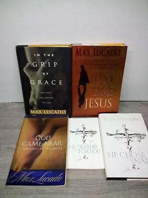 Max Lucado Christian Book Bundle Lot Of 5 • $14.95