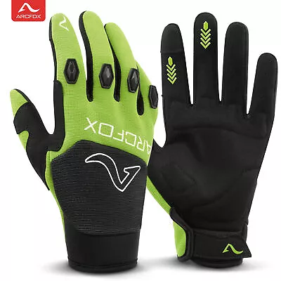 ARCFOX Motorcycle Full Finger Gloves Riding Motorcross Dirt Bike Racing Summer • $11.49