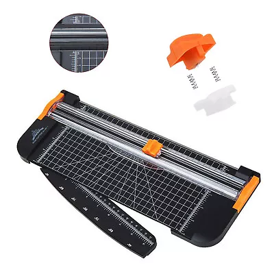 Heavy Duty A4 Photo Paper Cutter Guillotine Card Trimmer Ruler Home Office Tool • £9.59