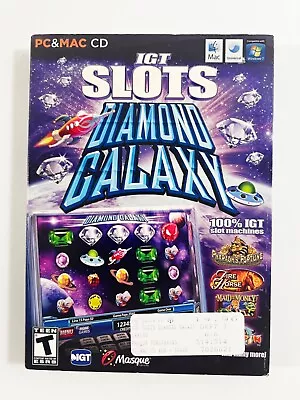 Diamond Galaxy IGT Slots Mac PC Games - Outer Space • $8.88