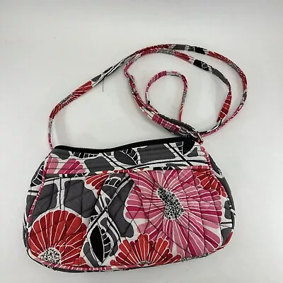 Vera Bradley Crossbody Purse Bag In Cherry Blossoms Quilted Bag Small Retired • $12.99