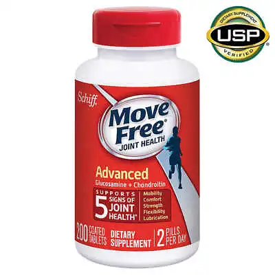 Schiff Move Free Advanced Joint Supplement 200 Tablets * FAST SHIPPING * • $38.59