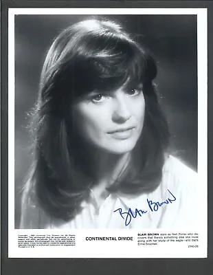 Blair Brown - Signed Autograph Movie Still - Continental Divide • $51.27