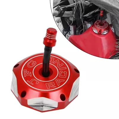 Motorcycle Gas Fuel Tank Cap Cover For XR 70R 80 80R CRF 250X 250R Dirt Bike Red • $18.99