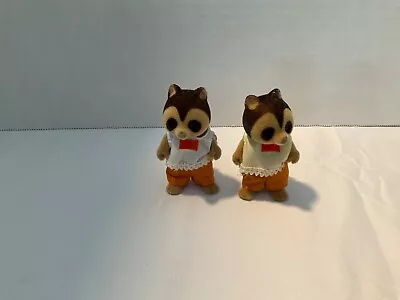 Calico Critters Maple Town Raccoon Twins RARE • $14.99