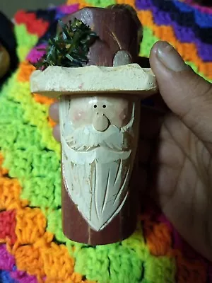 Mini Wooden Santa • $0.99