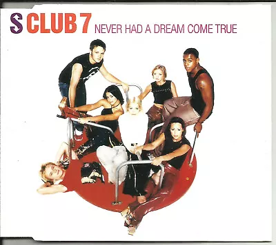 S CLUB 7 Never Had Dream RARE CHRISTMAS & Reach REMIX & VIDEO CD Single SEALED • $14.99