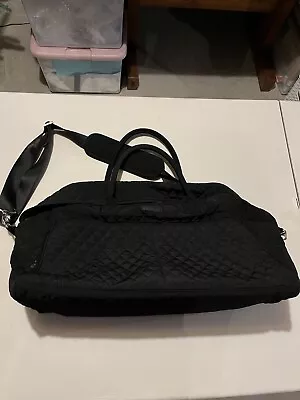 Vera Bradley Classic Black Quilted  XL Duffle Bag - As Is • $45