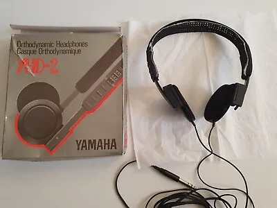 Yamaha YHD-2 Orthodynamic Vintage HeadPhones (1985-89) • £110