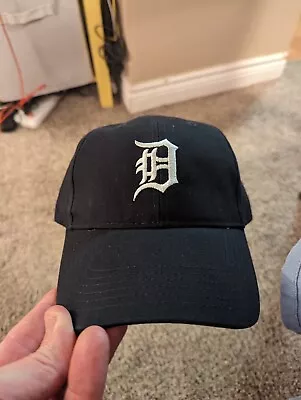 Detroit Tigers Navy Blue Adjustable Strapback FAN MLB Baseball Cap Hat • $10.99