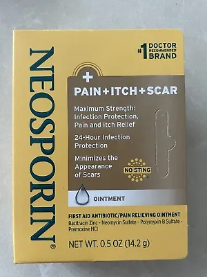 £17.99 • Buy Neosporin Antibiotic Ointment From America (Not Cream) Pain Itch UK BASED SELLER