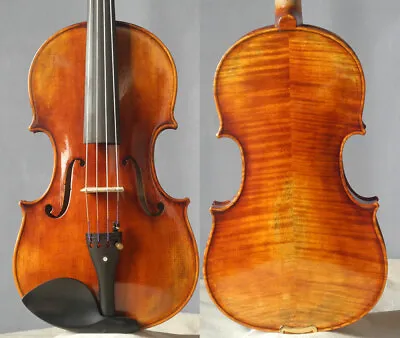 $499 • Buy Master Handmade Viola 15  Warm Tone  Antique Finish Concert Fiddle Instrument