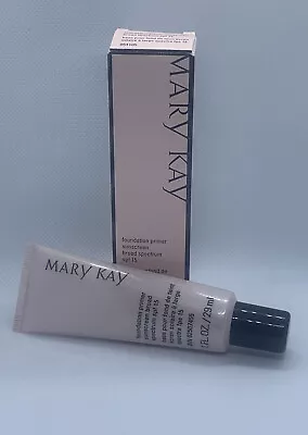 Mary Kay Makeup Foundation Primer Spf 15 Full Size 1 Oz Matte Finish New In Box • $19.95