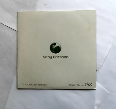 £5.99 • Buy Sony Ericsson T68 Software CD