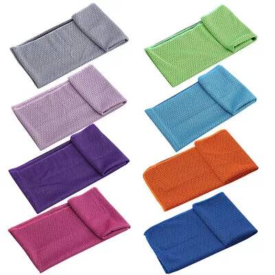 Beach Cooling Towels Yoga Blanket Ultra-thin For Sports Workout Fitness Gym Y7P7 • $10.12