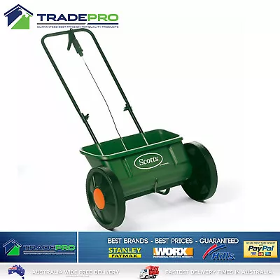 Scotts Large Fertilizer Spreader & Wheels Lawn Grass Seed Seeder Even Green Drop • $110