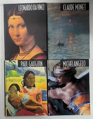 Great Artists Enchanted Lion Book Set Da Vinci Gauguin Monet Michelagelo  • $19.99