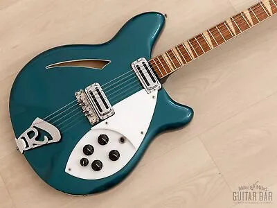 1967 Rickenbacker 360 Vintage Guitar Turquoise W/ Toaster Pickups Case • $5799.99