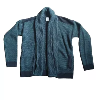 Cabi Women's Fireside Green & Black Open Front Cardigan Sweater Size M • $9.99