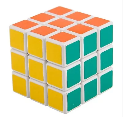 Shengshou 3x3x3 Ultra Smooth Spring Speed Magic Cube 3x3 Puzzle White Xmas Gift • $5.95