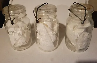  Vintage Atlas Canning Jars-3 Jars Total • $20