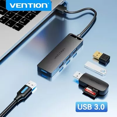 VENTION USB Hub 3.0 Multi USB Splitter 4 USB Port 3.0 2.0 Micro Charge Power • $8.29
