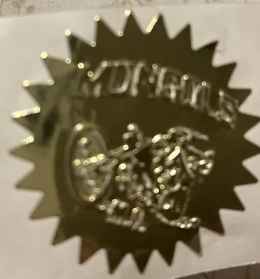 Famous  Mongols MC - CYCLE  CLUB -(10) 2”. GOLD EMBOSSED SEALS -FAST USA SHIPPED • $9.99