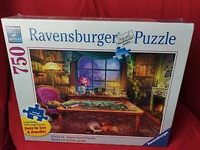 Ravensburger Puzzle Puzzler's Place 750 Piece Large Format Jigsaw Puzzle 16 4448 • $39.20