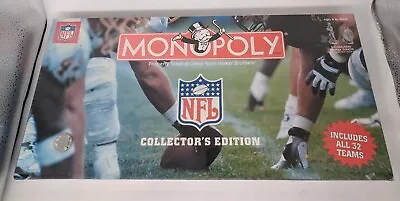 Monopoly NFL Collectors Edition Board Game 2003 Parker Bros Football NEW SEALED • $25