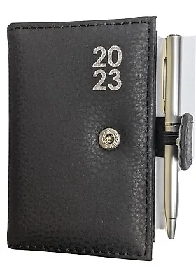 £9.99 • Buy 2023 Pocket Diary Day To Day With Mini Pen