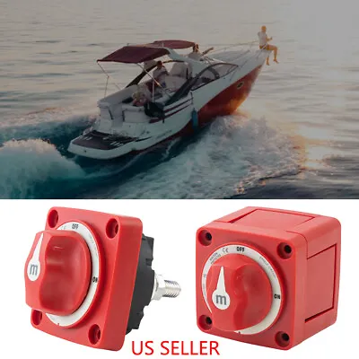 6006 M-Series Battery Switch Single Circuit On/Off Marine Boat • $18.97