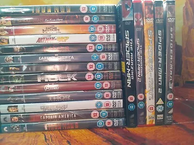 Marvel Movie Bundle Lot Mcu Dvds  • £0.99