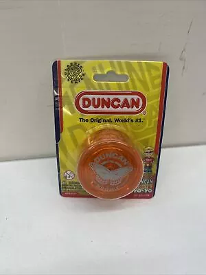 Duncan Original Butterfly YoYo - Beginner Wide Body Yo-Yo - Transparent Orange • $7.99