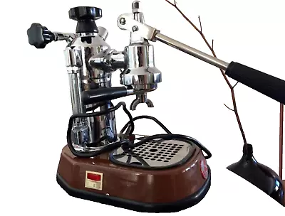 La Pavoni Professional Chrome Espresso Maker Europiccola Home Office Upgrade • $1199