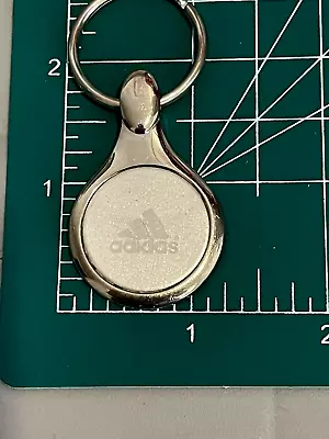 $4 • Buy Adidas Silver Tone Keychain Keyfob