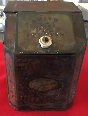 Antique Smith & Curtiss  Ground Coffee  Dispenser  Multi Colors. • $29.95