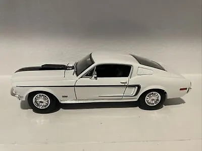 1968 Ford Mustang GT Diecast Muscle Sports Car - 1:18 Scale • $39