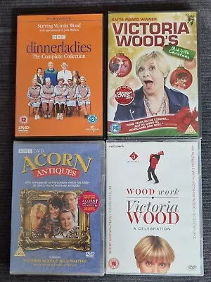 VICTORIA WOOD - DVD Comedy Bundle.  Dinnerladies Acorn Antiques Audience With.  • £11.01