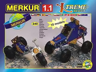 Metal Construction Set Merkur Extreme Buggy 11 Kg NEW Made In CZECH REPUBLIC • $80