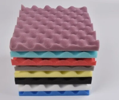 £12.89 • Buy 12PCS Acoustic Foam Wall Panel Tiles Studio Sound Proofing Insulation Floor Pads