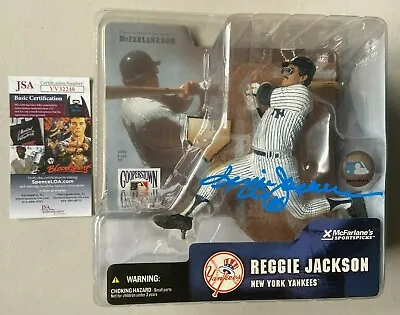 New York Yankees Reggie Jackson Autographed McFarlane Figure Signed JSA Cert • $500