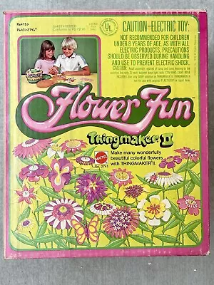 Flower Fun Thingmaker II Mattel Vintage 1978 NEW • $19.99