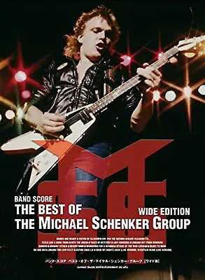 Band Score Best Of The Michael Schenker Group Wide Edition Guitar Tab Book • $72.06