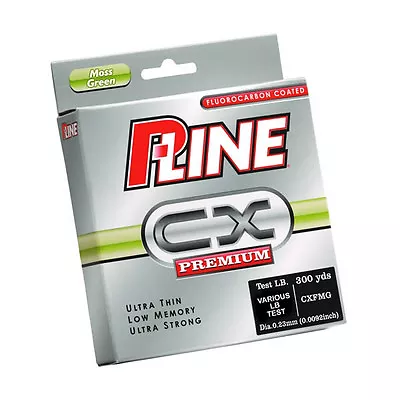 P-Line Cx Premium Moss Green Fishing Line 300 Yards Choose Lb Test • $13.78