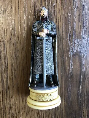 LORD OF THE RINGS CHESS COLLECTION ISSUE 1 ARAGORN EAGLEMOSS FIGURINE King 2006 • £5.99