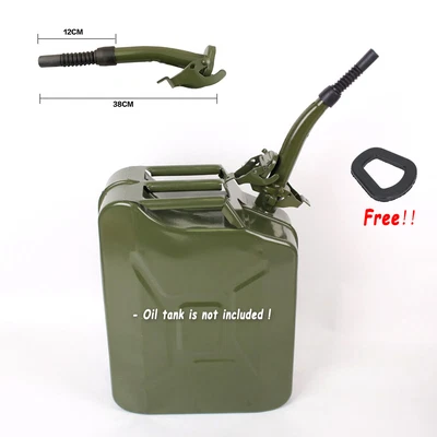 $20.56 • Buy Flexible Metal Jerry Can Pouring Spout Nozzle For Petrol Fuel Seal 38CM NEW