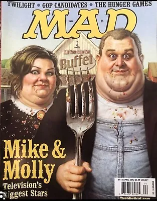 Mad Magazine 2 Issues 2012 • $20